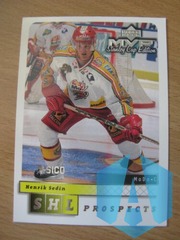 1999-00 Upper Deck MVP Prospects SICO SILVER SCRIPT Henrik Sedin #218